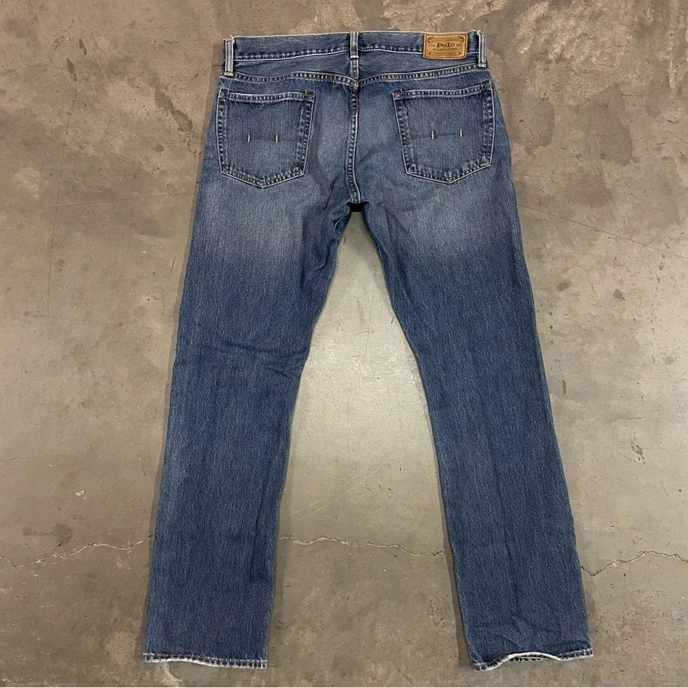 Polo Ralph Lauren Selvedge Straight Leg Denim Jeans - Picture 3 of 14